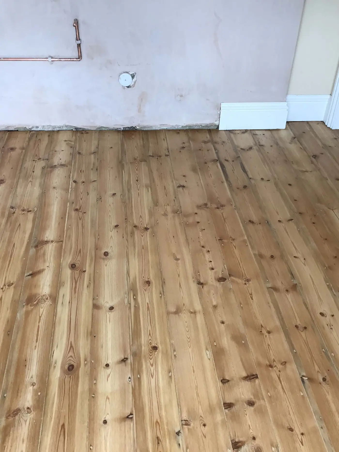 Wood floor sanding
