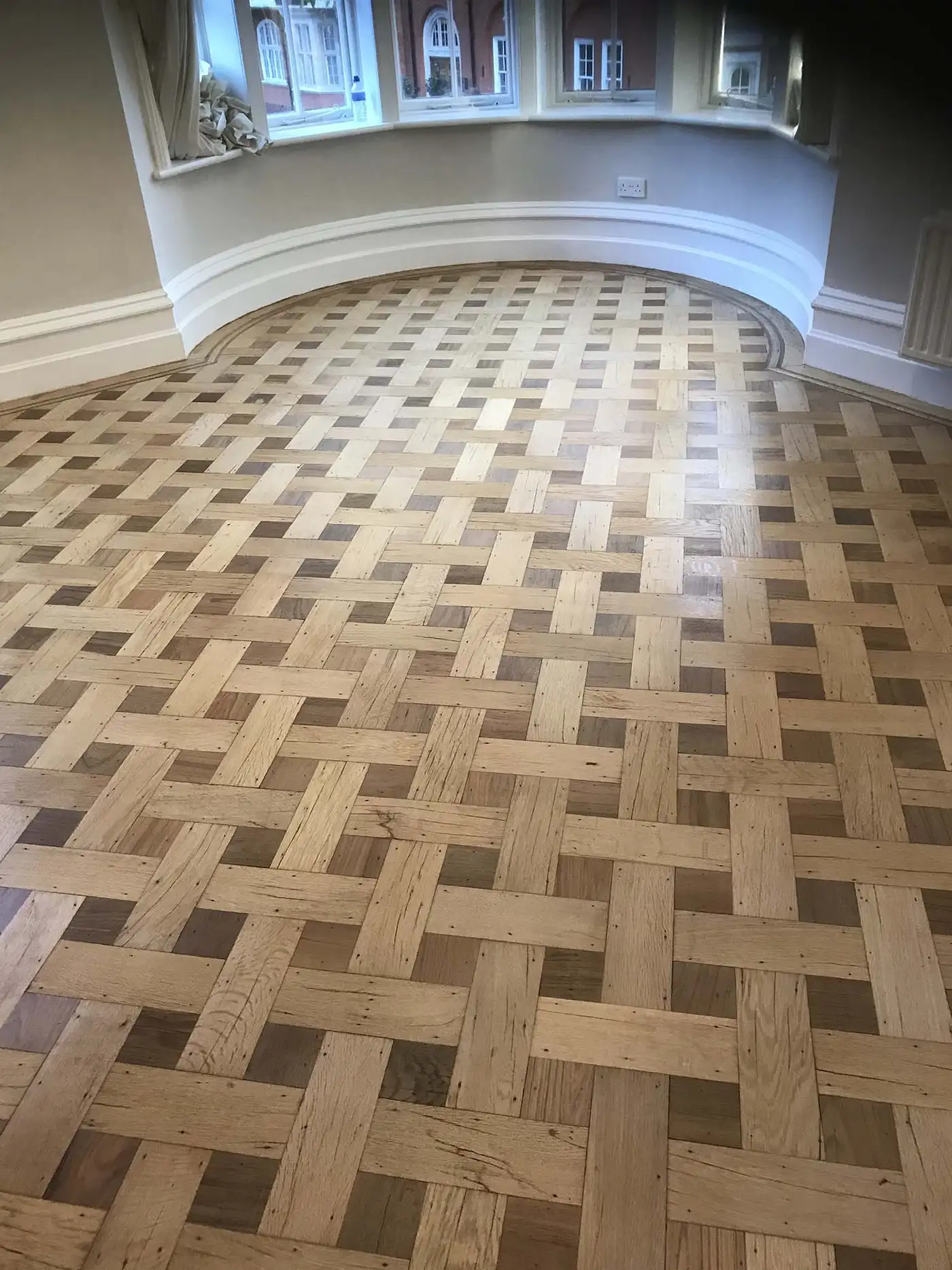 Wood floor sanding