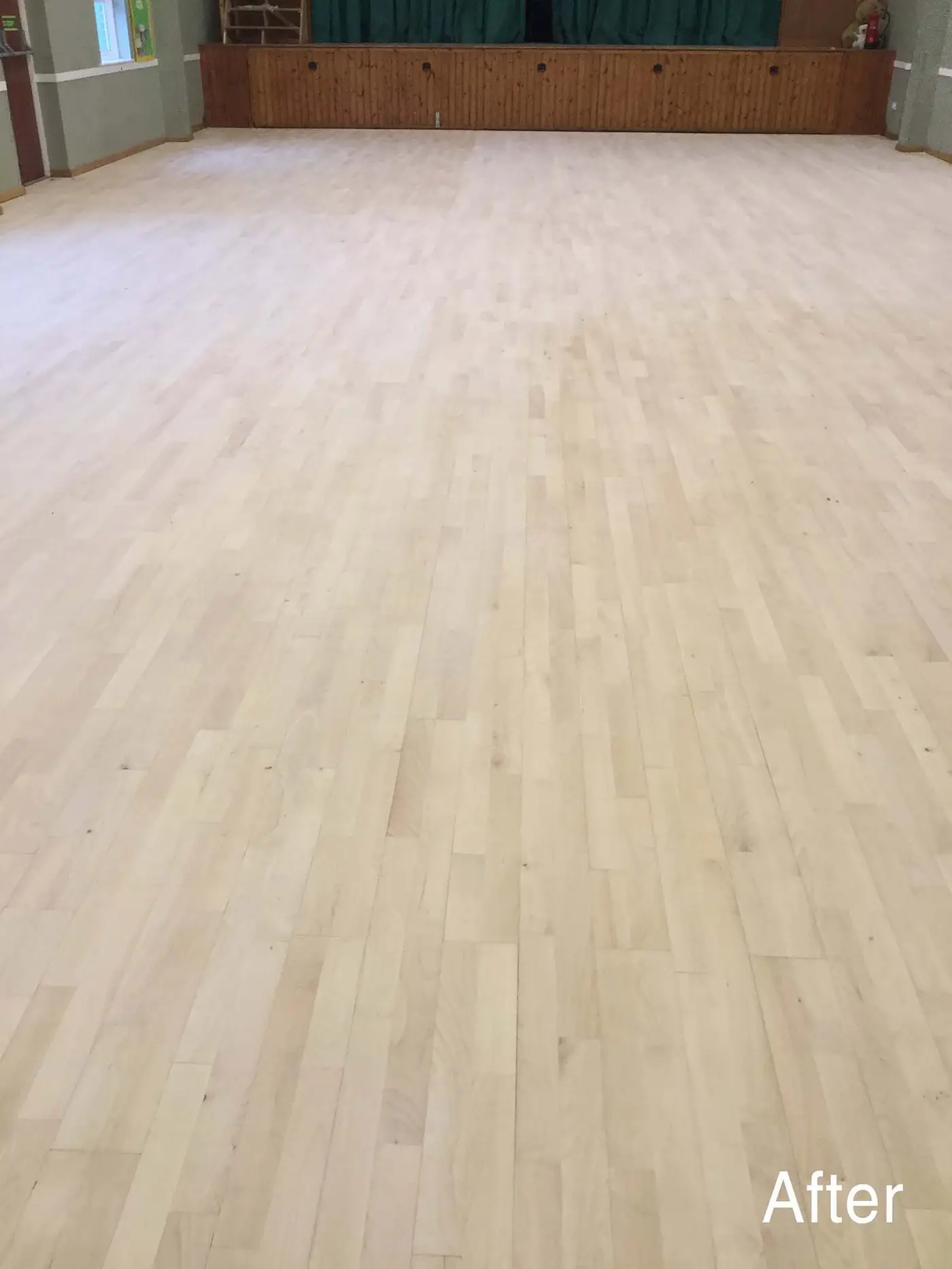 Wood floor sanding