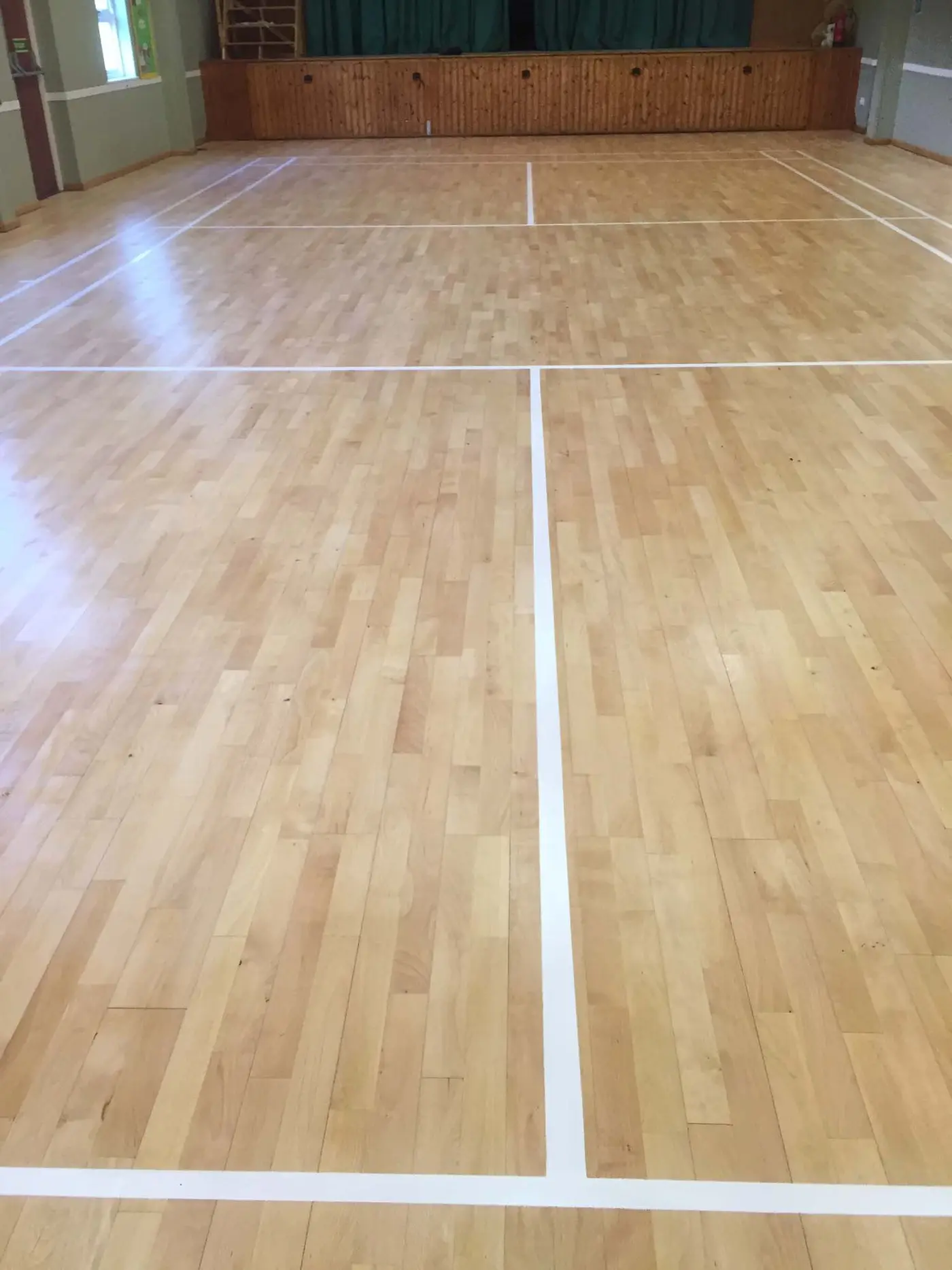 Wood floor sanding