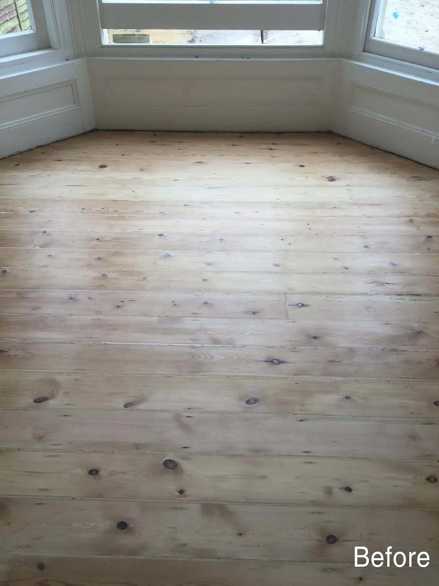 Wood floor sanding
