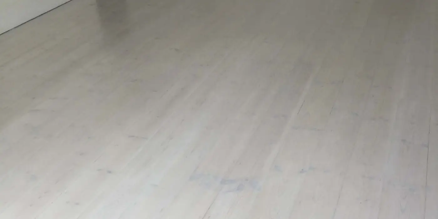 White wash floors