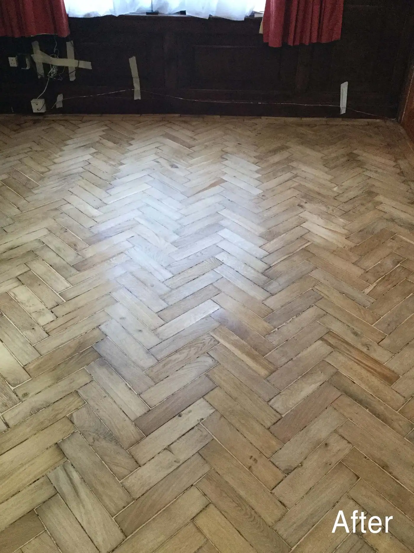 Wood floor sanding